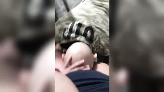 Obedient hubby licks his Muslim XXX wife's pussy for amateur video