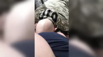 Obedient hubby licks his Muslim XXX wife's pussy for amateur video