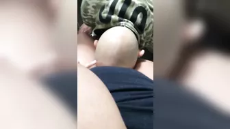 Obedient hubby licks his Muslim XXX wife's pussy for amateur video