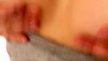 Egyptian mature invites guys to jerk off well to her XXX shaped boobs close-up