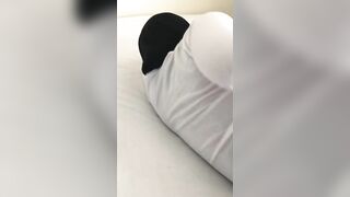 Dick is XXX dream of Egyptian mom who can't stop sucking and touching herself