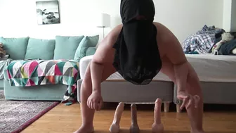 Married Egyptian mom in hijab is interested in pissing on XXX toys