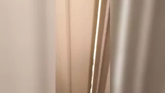 Lecherous Arab mom is captured naked in shower by the XXX cameraman