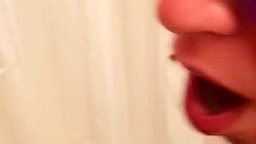 Tunisian mom with blindfold pleases XXX fuckstick with mouth on camera