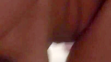 XXX sized cock nails face of Iraqi mom who knows her way around sucking