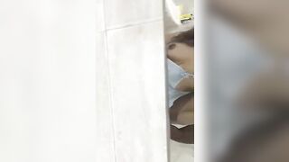 Amateur Palestinian lassie gets her XXX cunt plowed from behind in the bathroom