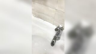 Amateur Palestinian lassie gets her XXX cunt plowed from behind in the bathroom