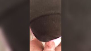 XXX blowjob from mom in hijab ends with sperm in her dirty mouth