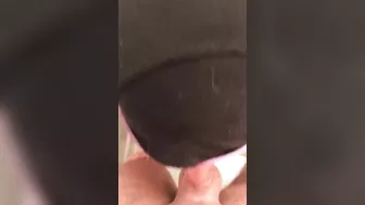 XXX blowjob from mom in hijab ends with sperm in her dirty mouth