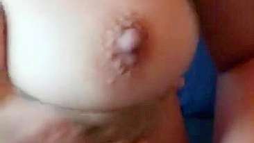 Chesty Turkish mom advertises natural tits with hard nipples in short XXX clip