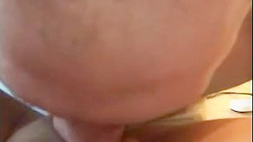 Turkish mom temptingly spreads legs for bald boy who gives XXX cunnilingus