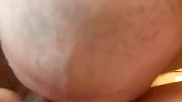 Turkish mom temptingly spreads legs for bald boy who gives XXX cunnilingus