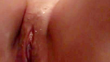 Amazing XXX video of Arab mom who rubs her clitoris close-up at home