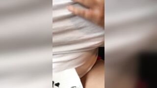 Arab mom takes boobs to light to advertise her XXX services on the web