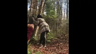 Passionate XXX Arab ass-spanking mom gives to tireless stud in the woods