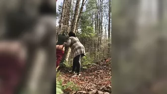 Passionate XXX Arab ass-spanking mom gives to tireless stud in the woods