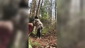 Passionate XXX Arab ass-spanking mom gives to tireless stud in the woods
