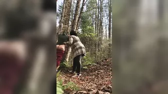 Passionate XXX Arab ass-spanking mom gives to tireless stud in the woods