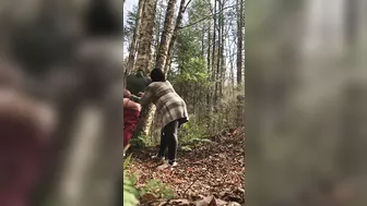 Passionate XXX Arab ass-spanking mom gives to tireless stud in the woods