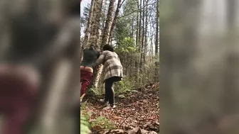 Passionate XXX Arab ass-spanking mom gives to tireless stud in the woods