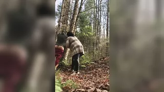 Passionate XXX Arab ass-spanking mom gives to tireless stud in the woods