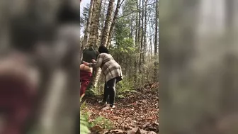 Passionate XXX Arab ass-spanking mom gives to tireless stud in the woods