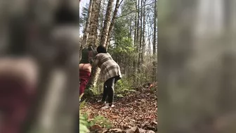 Passionate XXX Arab ass-spanking mom gives to tireless stud in the woods