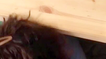 Egyptian mom gives a slow XXX blowjob to her own stepson who watches gay porn