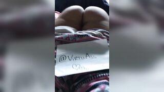 XXX Algerian slut does dirty things with the succulent ass in her bed solo