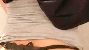 Arab mom hides hair but exposes XXX curved boobs and red on camera