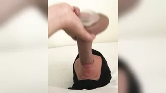 Arab mom in hijab drills her throat with sex toy in the solo XXX video
