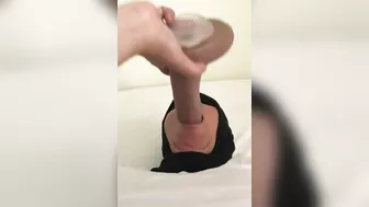 Arab mom in hijab drills her throat with sex toy in the solo XXX video