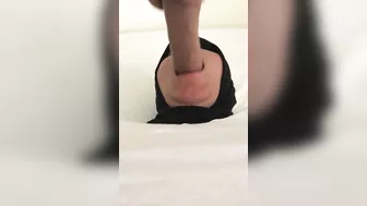 Arab mom in hijab drills her throat with sex toy in the solo XXX video