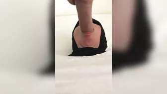 Arab mom in hijab drills her throat with sex toy in the solo XXX video