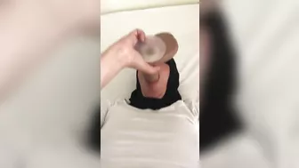 Arab mom in hijab drills her throat with sex toy in the solo XXX video Arab mom in hijab drills her throat with sex toy in the solo XXX video