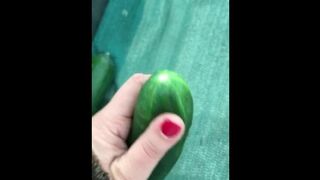 Muslim mom searches for vegetables that will become her XXX toys