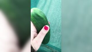 Muslim mom searches for vegetables that will become her XXX toys