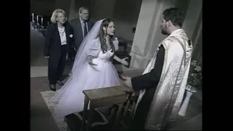 Naughty priest with slutty-soul took advantage of bride on her wedding day