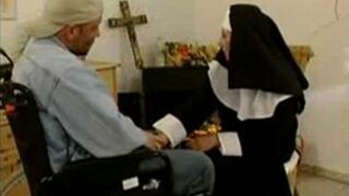 Local guy In wheel chair bruttaly asshole fucked sinful nun