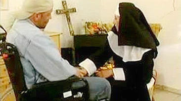 Local guy In wheel chair bruttaly asshole fucked sinful nun