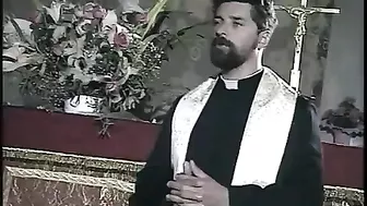 Sinful lewd priest took advantage of virgine girl who tried to confess herself