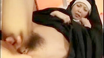 Japanese sinful nun fucked and creampied she begs him to fuck easy