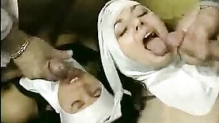 Sinful nuns need love too. Plenty of love in lezdom threesome!