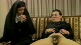 Immodest priest fucks amazed japanese sinful nun Mirei Asaoka uncensored