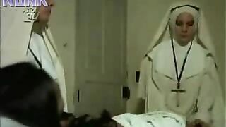 Sinful nuns uses new girl for lesbian dirty game - XXX movie scenes