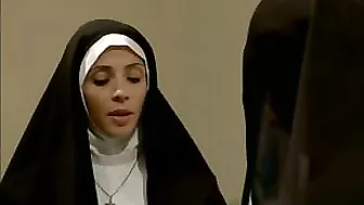 Sinful nun sister is devoted to one religion: lesbian sex Sinful nun sister is devoted to one religion: lesbian sex