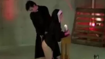 Pervert priest has introduced a new way of XXX porn discipline for sinful nun