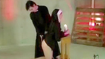 Pervert priest has introduced a new way of XXX porn discipline for sinful nun