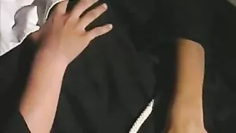 Righteous mom invites daughter to lick her shaved cunt in the convent