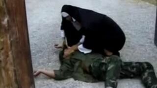 Wounded soldier fuck sinful nun he gets full recovery beyond monastery gates